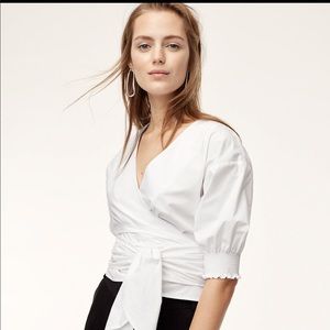 EUC Aritzia Babaton thenarduer blouse size small